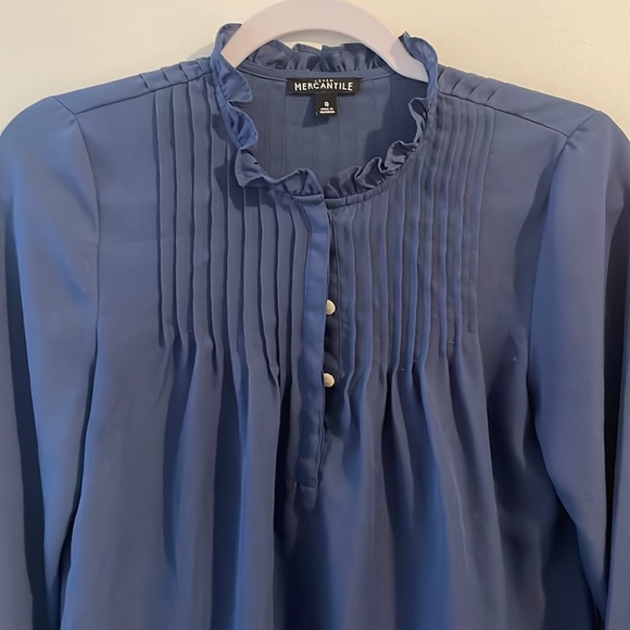 3/$15💛 🦋J crew Medcantile Top🦋 - Picture 4 of 6